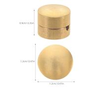 WEKADRIN Riduttore di Tono in Ottone per Violoncello Adatto a Violoncellisti Montaggio e Smontaggio senza Sforzo