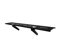 WEKADRIN ripiano del monitor supporto per monitor armadio Wi-Fi ripiano del router wifi ricevitore a sommità piatta ripiano della consolle scaffale del modem acciaio laminato a freddo Nero