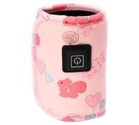 WEKADRIN Scaldabiberon USB Portatile per Ragazzo Ragazza Copertura Riscaldante Regolabile a 3 Livelli, Manicotto Termico Piccolo e Pratico per Mantenere Latte Caldo in Colore Casuale