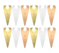 WEKADRIN Segnalibri in Ottone da 12 Pezzi Clip Segnapagina in Metallo Lisce e Mini per Studenti Insegnanti e Amanti dei Libri Accessori Pratici per Organizzare Documenti e File