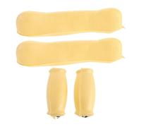 WEKADRIN Set 4 Pezzi Cuscinetti Morbidi per Stampelle Sotto Ascelle in Tpr Imbottitura Ergonomica e Antiscivolo per Bastoni da Passeggio Accessori per Comfort e Stabilità Cammino