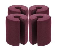 WEKADRIN Set 4 Pezzi Fermaporta Morbido Nbr Antischiacciamento per Porte e Finestre Protezione Antipizzicamento per Fermaporta di Sicurezza Regolabile per Uso Domestico e Scuole