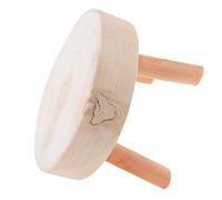 WEKADRIN Sgabello in Legno Piante e Candele Supporto Decorativo Stabile per ed Esterni Pedana Espositore Fioriere Natural Wood