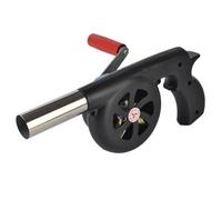 WEKADRIN Soffiatore Manuale per Barbecue e Portatile in Plastica e Metallo Manico Staccabile e Resistente al Strumento Leggero per Accendere Fuochi e Barbecue all