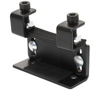 WEKADRIN Sollevatore per Grancassa in Metallo Nero Piattaforma Elevatrice per Tamburo Accessorio per Strumento a Percussione Supporto Regolabile per Batteria per Principianti Facile da