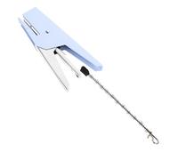 WEKADRIN Stapler Tascabile in Metallo Colore Azzurro Spillatrice Portatile Leggera e Compatta per Ufficio Graffettatrice Riutilizzabile da Scrivania Facile da Trasportare Inceppamenti