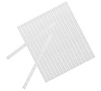 WEKADRIN Strisce di Colla per Rilegatura Libri 30 Pezzi Supporto a Rete 12 MM Nastro Adesivo per Riparazione e Rilegatura Documenti Ufficio Scuola