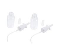 WEKADRIN Strumenti Per Lavaggio Nasale Per Ragazzo Ragazza 2 Pezzi Flaconi Spray Pet 20ml Portatili Per Pulizia Naso e Sollievo Congestione Nasale Uso Quotidiano Sicuro e Delicato