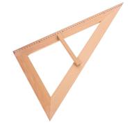 WEKADRIN Strumento Misura in per Insegnamento Squadra con Maniglia Righello per Aula Aiuto Didattico per Spiegazioni Geometria Strumento Didattico per Maestri