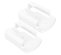 WEKADRIN Supporti Per Telecomandi Senza Foratura Da Parete, Organizer Da Muro in Plastica Sicura, Set Da 2 Pezzi Per Controllo Tv e Condizionatore, Risparmio Spazio e Fissaggio Autoadesivo