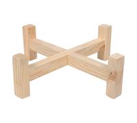 WEKADRIN Supporto in Legno per Mulino Manuale da Cucina, Base Stabile per Macina Farina e Spezie, Espositore Multifunzione per Mulini a Pietra da Banco, Compatibile e Silenzioso per Uso