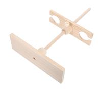 WEKADRIN Supporto per Imbuti in Legno con Altezza Regolabile Porta Imbuto Stabile per Laboratorio e Scuola Rack per Esperimenti Scientifici