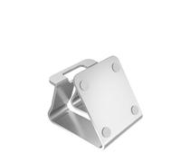 WEKADRIN Supporto Tablet e Cellulare in Alluminio Antiruggine Cavalletto da Tavolo Piatto Portatile Sostegno Comodo per Film e Lavoro Adatto Smartphone e Tablet Stand Da Scrivania