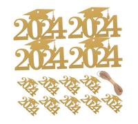 WEKADRIN Tag Decorativi per Laurea in Vaso Decorazioni Chic per Festa di Maturità Forniture Resistenti e Facili da Usare per Bomboniere e Scatti Fotografici