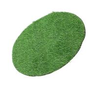 WEKADRIN Tappeto Erboso Artificiale Rotondo per Decorazione Tavolo e Copertura Pozzetto Prato Sintetico Esterno Spessore Materiale Sicuro e Leggero per Giardino e Centro Tavola