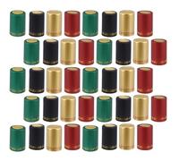 WEKADRIN Tappi Termoretraibili Bottiglie Vino 200 Pezzi 33 MM in Plastica Linguetta a Strappo per Uso Domestico e Professionale