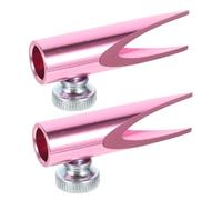 WEKADRIN Temperamatite Cosmetico in Metallo da 2 Pezzi Doppio Slot a U Piccolo Temperamatite per Sopracciglia Eyeliner e Labbra Strumento Multifunzionale per Trucco Professionale e Uso