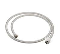 WEKADRIN Tubo Flessibile Lavatrice in Acciaio Resistente Prolunga Flessibile Antisfilamento con Tubo Interno in Gomma Epdm Facile Installazione per Collegamento Acqua Lavatrice