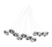 WEKADRIN Valvole Aerosol con Ugelli Spray e Tubo Flessibile per Bombolette Spray, 10 Pezzi, Accessori di Ricambio Versatili per Auto-Pittura e Uso Domestico e Industriale