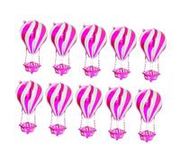 WEKAMOS 10 Pezzi Palloncini Aereo Decorazioni Leggere e Facili da Appendere per Feste Compleanno Shower Natale Halloween