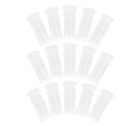 WEKAMOS 100 Pezzi Fischietti per Giocattoli di Plastica Doppio Suono Inserti Sonori di Peluche per Riparazione Giochi per Cani e Animali Domestici Accessori Sostitutivi Compatti per