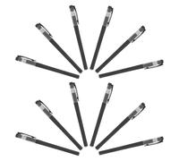 WEKAMOS 100 Pezzi Fusto Penna Gel Nero in Plastica da 13cm per Refill 0.5/0.7, Resistente e Multiuso, per Progetti Fai-da-te e Uso in Aula Scolastica