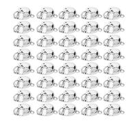 WEKAMOS 100pezzi Ciondolo Pendente Forma di Casco da Football in Lega Ciondolo Sportivo per Collane e Braccialetti Accessori per Creazione di Gioielli