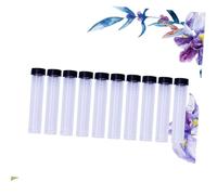 WEKAMOS 10pezzi Tubo Porta Aghi in Pp Trasparente Contenitore Sigillato per Aghi da Cucito Organizzatore per Perline