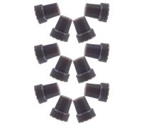 WEKAMOS 12 Pezzi Gommini per Bastone in Gomma Antiscivolo per Stampelle e Deambulatori Puntali Resistenti e Silenziosi per Supporti di Mobilità