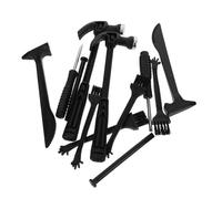 WEKAMOS 12 Pezzi Kit Dinosauri per Martello Scalpello e Pennello Completo di Strumenti Archeologici per Gioco Educativo di su e Giardino Giocattoli Didattici per Sviluppo Manuale e