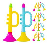 WEKAMOS 14pezzi Tromba in Plastica Che Fa Rumore Giocattolo Forma Di Corno Da Calcio Corno Portatile Per Eventi Sportivi e Feste