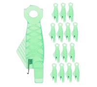 WEKAMOS 15 Pezzi Ago Pratico Rapido Accessorio Infilare per e per Cucito Strumento da Piccolo Tipo Pesce Leggero Macchina Cucire