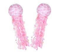 WEKAMOS 2 Pezzi Lanterna di Carta Creature Marine Sospensione Decorazioni Compleanno Tema Oceano con Sirena Decorazione Soffitto per Festa Mare e Camera Spiaggia