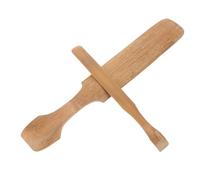 WEKAMOS 2 Pezzi Strumenti in Bamboo per Modellazione Argilla Ergonomici per Scultura e Incisione per Ceramica e DIY Artigianato Utensili per Laboratori e Classi di Ceramica