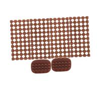 WEKAMOS 2 set Mini Timbri Alfabeto e Numeri per Argilla Polimerica Design Lettere Maiuscole con Stelle e Cuori Strumenti Sicuri per DIY Artigianato e Decorazione Biscotti