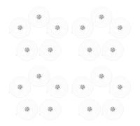 WEKAMOS 20 Pezzi 20 Ventose Trasparenti con Vite M5*9 * 63 in Pvc ad Alta Resistenza, Ventose di Montaggio con Dado Riutilizzabili per Vetro, per Decorazioni e Organizzazione Domestica