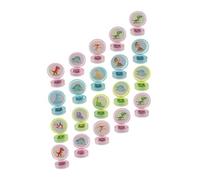 WEKAMOS 20 Pezzi Timbri Divertenti Dinosauri per Stampini Mini Sicuri e Colorati per Feste di Compleanno e Decorazioni Creative