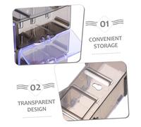 WEKAMOS 20 Scatola del display per auto organizer per riporre Casse auto custodia per macchinina plastica Trasparente