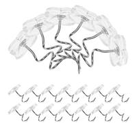 WEKAMOS 200 Spilli per Cucito Testa a Spirale in Ferro e Plastica Trasparente Spilli da Cucito per Tessuti e Bouquet Fai da Te Set da 200 Pezzi per Artigianato e Decorazioni Matrimonio