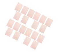 WEKAMOS 20Fogli Divisori per Raccoglitori in PP Rosa Indici Smontabili e Resistenti all Acqua per Diario Personale Planner e Quaderno Rigido