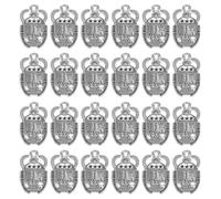 WEKAMOS 25 Pezzi Ciondoli Egiziani a Forma di Coleottero Vintage in Metallo Resistente, Set da 25 Pezzi per Creazione di Gioielli Fai da Te, Portachiavi e Braccialetti Artigianali Simbolo