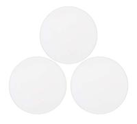 WEKAMOS 3 Pezzi Fermaporte Silicone Antiurto Paracolpi Murale Silenzioso e Leggero per Protezione Porte e Maniglie Design per Domestico e Ufficio