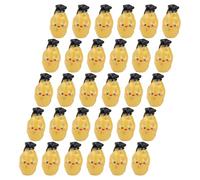 WEKAMOS 30 Pezzi Mini Statuette di Patate in Resina Realistica Decorazioni per Laurea e Bomboniere Natalizie Accessori per Case delle Bambole e Decorazioni Motivazionali da Scrivania