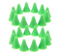 WEKAMOS 30pezzi Cappucci in Gomma per Ferri Maglia Grossi Protezione AntiGraffio Punta Ferma Maglie Riutilizzabili per Lavori Maglia Te Accessori Stitch per Ferri Punta