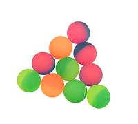 WEKAMOS 35 Palline Rimbalzanti Colorate Elasticità e per Compleanni e Feste Stimola La Cognizione Del Colore