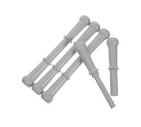 WEKAMOS 4 Manopole Ricambio per Cavallo Dondolo in Plastica Resistenti Antiscivolo per Impugnature Filettate Sicure per Giocattoli Animali Facili da Installare