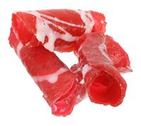 WEKAMOS 4 Modelli di Rotolo di Carne Artificiale Realistico in PVC per Decorazione Ristorante Cucina Fotografia Educazione