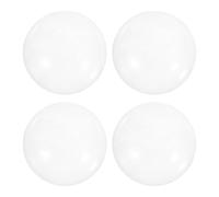 WEKAMOS 4 Pezzi Fermapeso in Vetro Trasparente Cupola da Peso per Tessuti e Modelli Sartoriali Fermacarta per Cucito e Patchwork per Sartoria e Lavori di Precisione