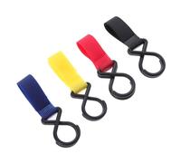 WEKAMOS 4 pezzi Ganci Passeggino Multifunzionali Regolabili per Accessori Ragazzo Ragazza Adatti Carrozzine e Sedie Rotelle Portata Facili da Installare e Rimuovere