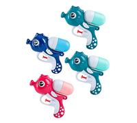 WEKAMOS 4Pezzi Giocattoli da Bagno Estivi Sparatutto Forma Cavalluccio per Piscina e Spiaggia per Compleanni e